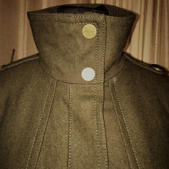 Kenneth Cole Wool Blend Military Coat - Picture 6 of 8